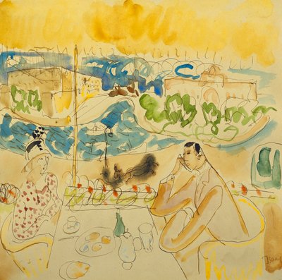 Mittagessen am Fluss von Isaac Grunwald