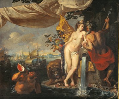 Allegorie des Klangs von Isaac Isaacsz