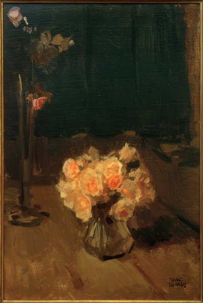 Stillleben mit Rosen von Isaac Israels