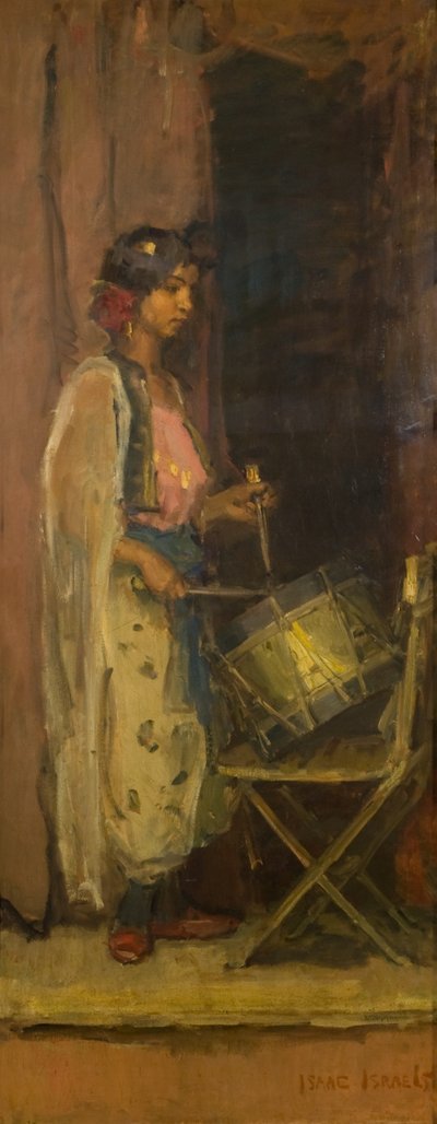 Das ägyptische Trommlermädchen von Isaac Israels