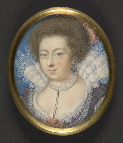 Elizabeth, Königin von Böhmen, ca. 1615 von Isaac Oliver