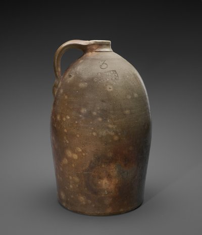 Krug, um 1873-1882 von Isaac Suttles Pottery