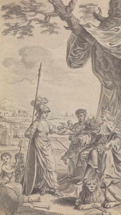 Unidentifizierte Zeitschrift / Theaterillustration von Isaac Taylor