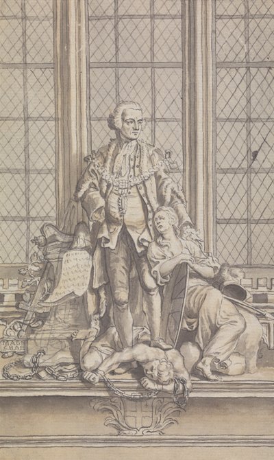 Unidentifizierte Zeitschrift / Theaterillustration von Isaac Taylor