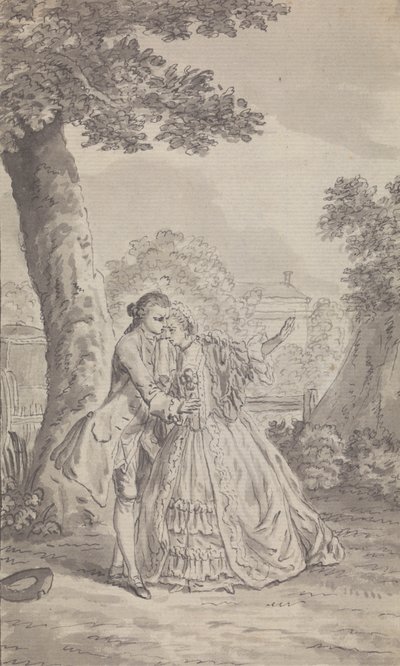 Unidentifizierte Zeitschrift / Theaterillustration von Isaac Taylor