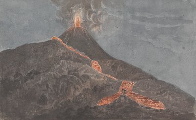 Vesuv in Eruption von Isaac Weld