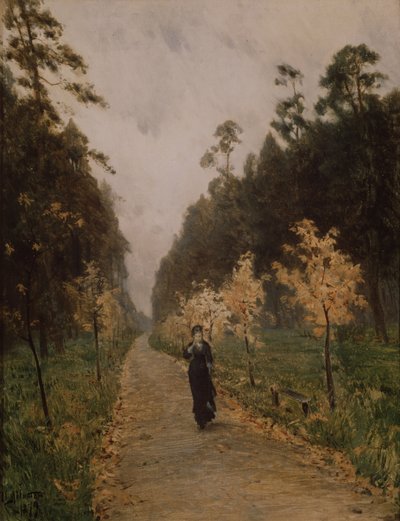 Herbsttag. Sokolniki, 1879 von Isaak Ilyich Levitan