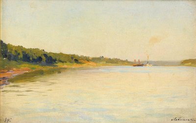 Das Ufer der Wolga, 1889 von Isaak Ilyich Levitan