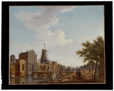 Das Catharijnepoort in Utrecht von Isaak Ouwater