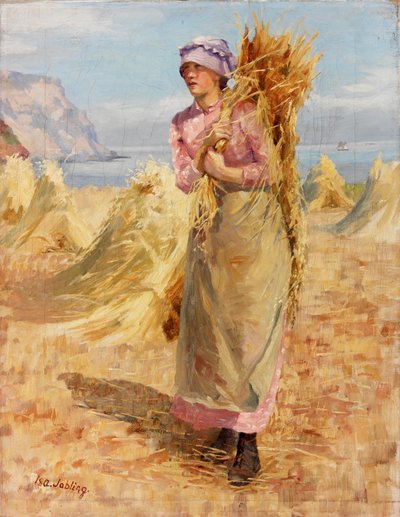 Heuernte, 1893-1900 von Isabella Jobling