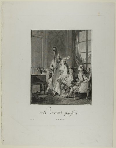 Perfekte Harmonie von Isidore Stanislas Helman