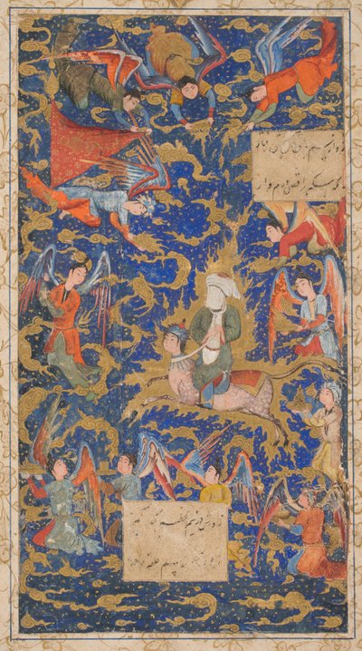 Himmelfahrt Mohammeds, Behazad-Schule von Islamic School