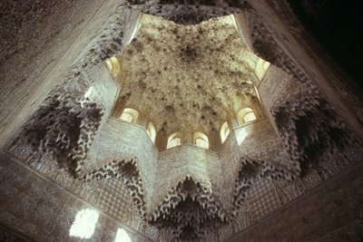 Decke der Halle der Abencerrajes von Islamic School