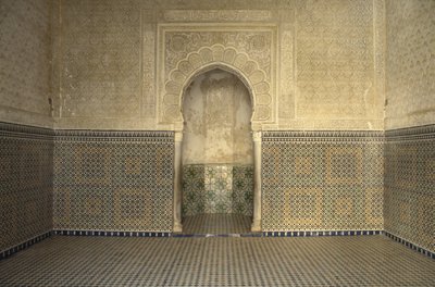 Madrasa von Sidi Bou Medine, Gebetshalle von Islamic School