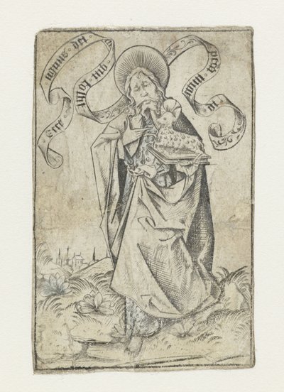 Johannes der Evangelist von Israhel van Meckenem