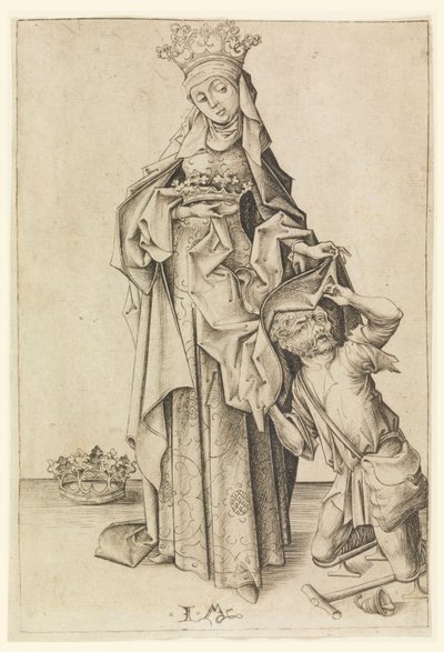 Heilige Elisabeth von Israhel van Meckenem