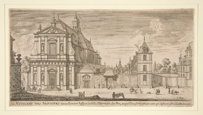 Jesuiten-Noviziat in St. Germain des Prés von Israël Silvestre