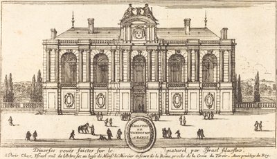 Das Hostel de Vandosme in Paris von Israël Silvestre