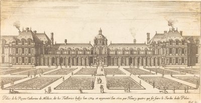 Palais der Königin Katharina von Medici von Israël Silvestre