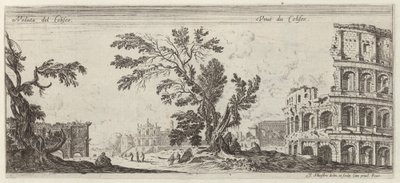 Ansicht des Kolosseums von Israël Silvestre
