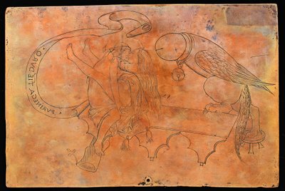 Allegorie auf die Kopulation [verso] von Italian 15th Century