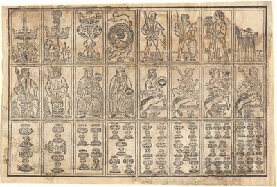Spielkarten von Italian 15th Century