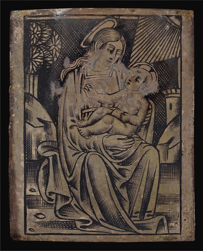 Jungfrau und Kind von Italian 16th Century