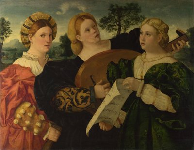 Ein Konzert, ca. 1525 von Italian Master