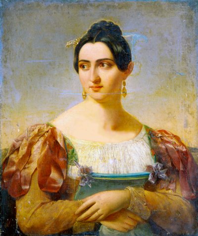 Weibliches Porträt, frühes 19. Jahrhundert von Italian Master
