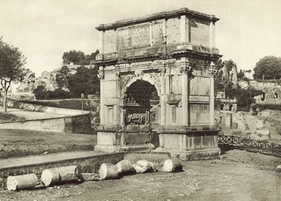 Forum Romanum, Titusbogen von Italian Photographer