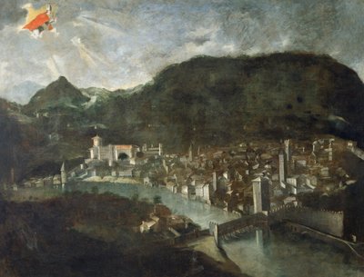 Stadt Trient, Ex-Voto von 1682, Italien von Italian School