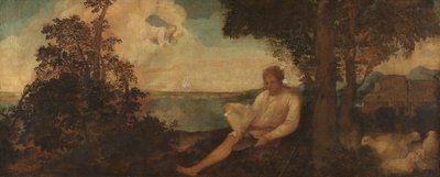 Moses und der brennende Dornbusch von Italian School