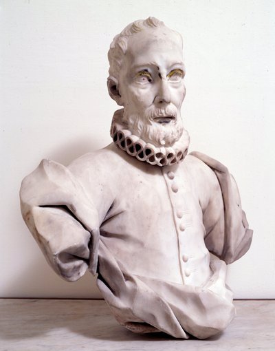 Porträt von Alessandro Giustiniani (Marmorskulptur) von Italian School