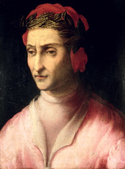 Porträt von Dante Alighieri (1265-1321) von Italian School