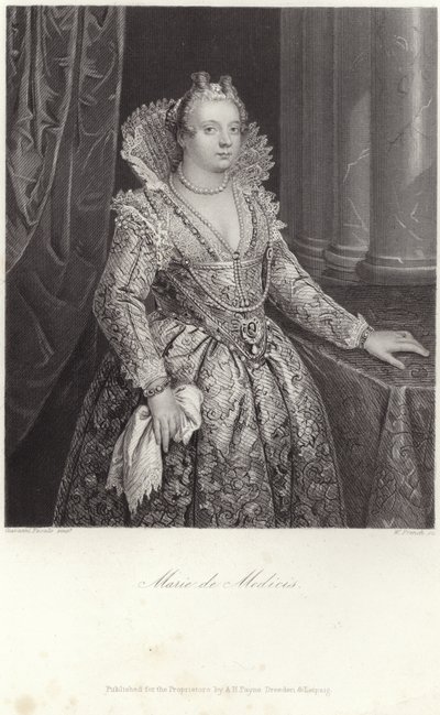 Porträt von Marie de Medici von Italian School