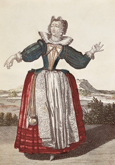 Radegonda, Figur der Commedia dell