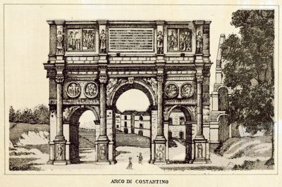 Rom: Arco Di Costantino von Italian School