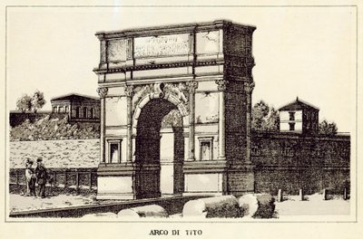 Rom: Arco Di Tito von Italian School