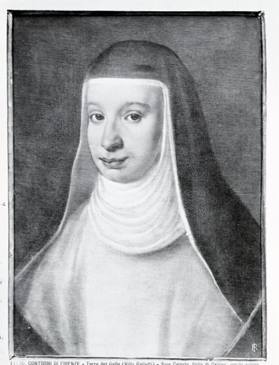 Schwester Celeste, Tochter von Galileo von Italian School