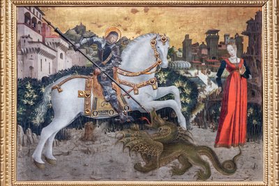 St. Georg und der Drache von Italian School