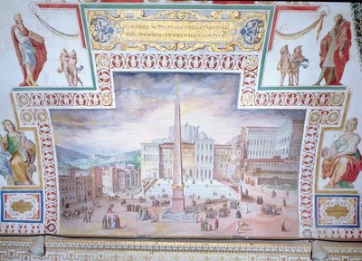 Petersplatz, Rom von Italian School