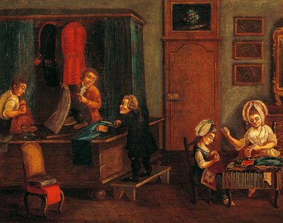 Schneiderei, Italien von Italian School