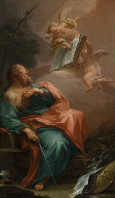 Die Vision des Heiligen Paulus von Italian School