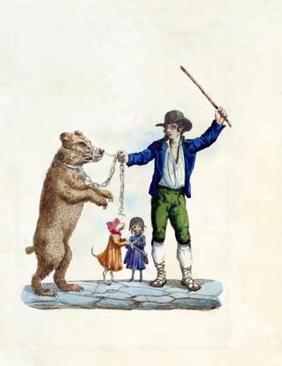 Der Tanz des Bären von Italian School