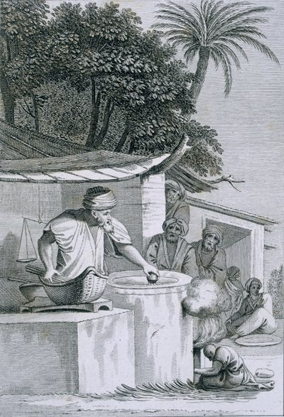 Der Weg, um Makkaroni herzustellen von Italian School
