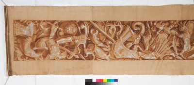 Drei Zeichnungen nach dem Antiken, ca. 1750 von Italian School