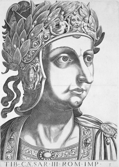 Tiberius Caesar (42 v. Chr.-37 n. Chr.), 1596 von Italian School