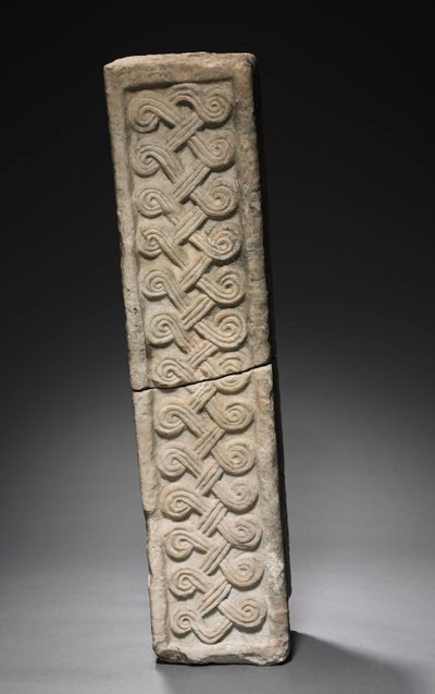 Transenna-Pfosten, lombardisch, 700-800 von Italian School