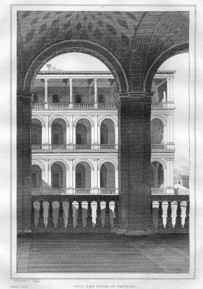 Vatikanische Loggien von Italian School