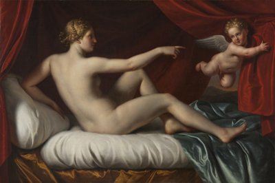 Venus und Amor von Italian School